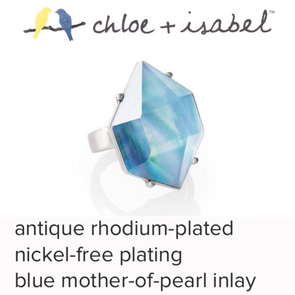 Chloe + Isabel Size 8 Rue Royal Statement Ring